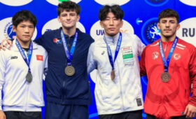 Омурбек Асан уулу — серебряный призёр молодежного ЧМ по борьбе