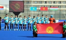 Сборная Кыргызстана по хоккею на траве участвует в чемпионате ЦА