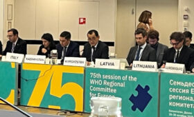 Кыргызстан представил опыт по профилактике неинфекционных заболеваний на 75-й сессии Европейского регионального комитета ВОЗ