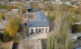 В селе Сын-Таш Иссык-Атинского района завершается строительство нового спортзала