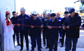 В Кочкорском районе открыт цех по производству железобетонных изделий