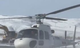 Вертолёт МЧС вылетел для эвакуации мужчины с перевала Сары-Кыр