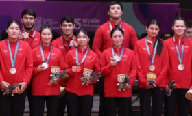 Сборная Кыргызстана впервые выиграла командную медаль по дзюдо