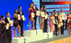 Кыргызстанцы привезли медали с чемпионата Азии по бальным танцам в Гонконге