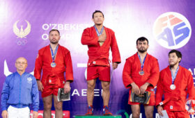 Кыргызстанские спортсмены завоевали две золотые медали на чемпионате мира по самбо среди ветеранов