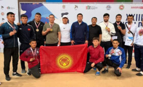 Кыргызстанские спортсмены завоевали 10 медалей на чемпионате мира по борьбе на поясах