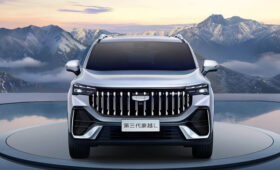 Объявленный новым поколением кроссовер Geely Okavango: больше версий