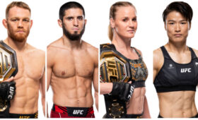 Махачев — Маддалена, Шевченко — Жанг: прогноз на чемпионские бои турнира UFC 322