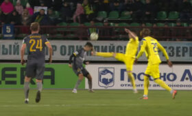 Амантур Шамурзаев получил травму в чемпионате Беларуси. Видео