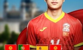 Кыргызстан (U-17) сыграет с Испанией и Португалией