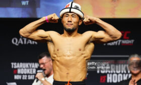 Мыктыбек Оролбай уулу одержал четвертую победу в UFC