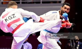 Состав сборной Кыргызстана по карате на Исламские игры