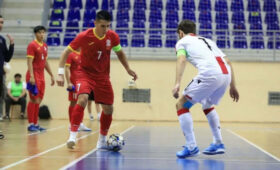 Шохрух Махмадаминов забил два гола в чемпионате Беларуси. Видео