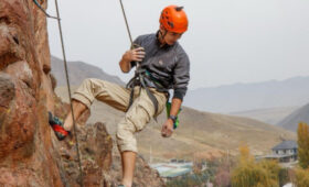 В Чункурчаке прошёл открытый чемпионат по альпинистской технике, посвящённый Дню открытых дверей