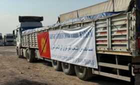 Кыргызстан отправил в Сирию более 150 тонн гуманитарной помощи