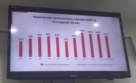 В Кыргызстане за 10 месяцев выявлено 978 новых случаев ВИЧ