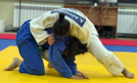 В Бишкеке проходит первенство города по дзюдо