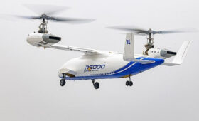 Первый в мире конвертоплан весом 6 тонн совершил полет в Китае