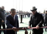 Садыр Жапаров запустил мусороперерабатывающий завод в Бишкеке