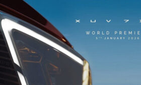 Индийский кроссовер Mahindra XUV700: рестайлинг и новое имя