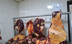 В Кочкорском районе проходит социальная  ярмарка по продаже мяса