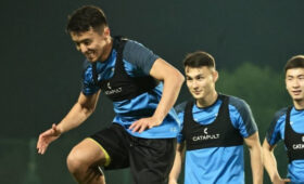 Сборная Кыргызстана (U-23) продолжает подготовку к Кубку Азии. Видео