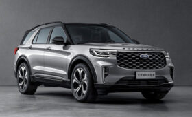 Ford Explorer для Китая: второй рестайлинг с «монобровью» и прежней техникой