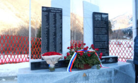 В Ак-Тюзе в честь шахтеров времен войны открыли мемориальный комплекс