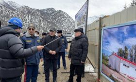 В природном парке «Кыргыз-Ата» началось строительство очистных сооружений