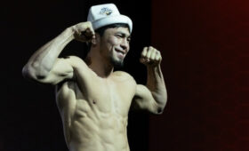 Жакшылык Мырзабеков задушил соперника за 33 секунды и взял чемпионский титул ACA