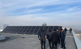 В Бишкеке запустили инновационную станцию с системой накопления энергии