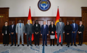 Глава МИД КР встретился с постпредами девяти стран при ООН