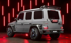 Новый Brabus 900 Rocket Edition дебютировал на очень крутых ностальгических колёсах