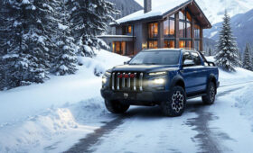 В России стартовали продажи новой версии флагманского пикапа JAC T9, цена известна