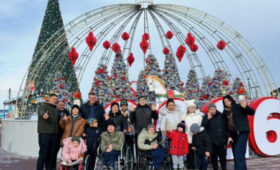 Парк «Евразия» организовал праздник для детей центра «Умут — Надежда»