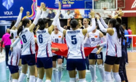 Женская сборная Кыргызстана по волейболу впервые сыграет в Кубке наций Азии