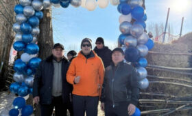 В Ак-Булаке открыта детская горнолыжная школа