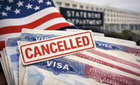 В 2025 году Госдеп США аннулировал более 100 тысяч виз