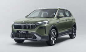 Обновлённый кроссовер Skoda Kushaq: более стильная внешность и пересмотренная техника