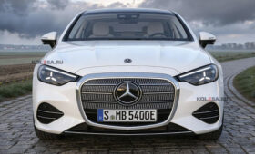 Mercedes-Benz готовит электрический C-Class: новые изображения