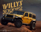 Jeep Wrangler получил новую спецверсию Willys 392 с мотором V8 Hemi