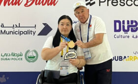 Адина Самыйбек кызы выиграла золото мирового Гран-при по паралегкой атлетике