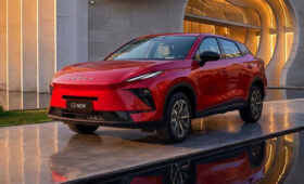 Новый кроссовер Omoda C5, предназначенный для РФ, показался на свежих фото