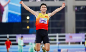 Результаты сборной Кыргызстана на чемпионате Азии в закрытых помещениях