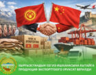 Восьми предприятиям Кыргызстана разрешили экспортировать продукцию в Китай
