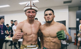 «В этот раз не буду сильно бить». Боец из Кыргызстана обратился к своему будущему сопернику. Видео