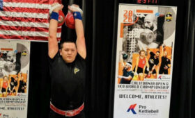 Кыргызстанец Ислам Нарынбеков выиграл золото чемпионата мира по гиревому спорту в Сан-Франциско