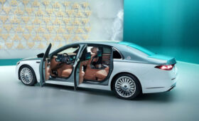 Обновлённый Mercedes-Maybach S-Class: в Европе без V12, решётка крупнее, подсветка богаче