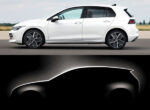 Первое изображение Volkswagen Golf девятого поколения: то же яйцо, только в профиль