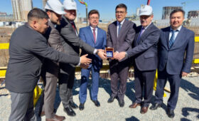 В Бишкеке дали старт большой стройке новой российско-кыргызской школы